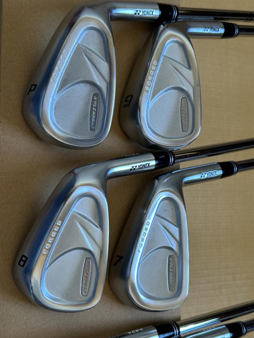 超美品 YONEX CYBER STAR アイアン 3I-PW 石川遼限定モデル