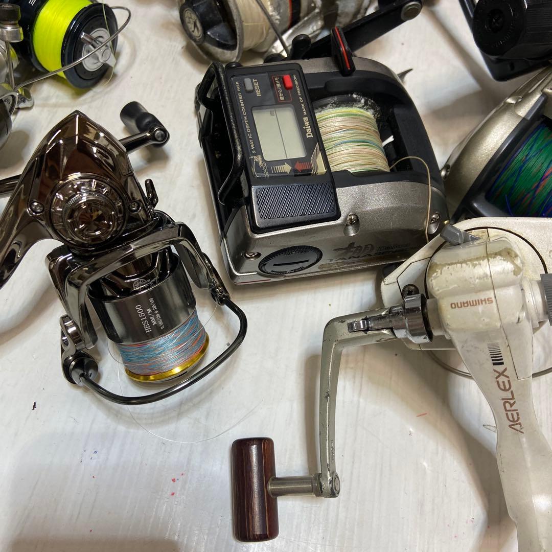 ジャンク　Daiwa SHIMANO Mulanimo リール　まとめ売り14点