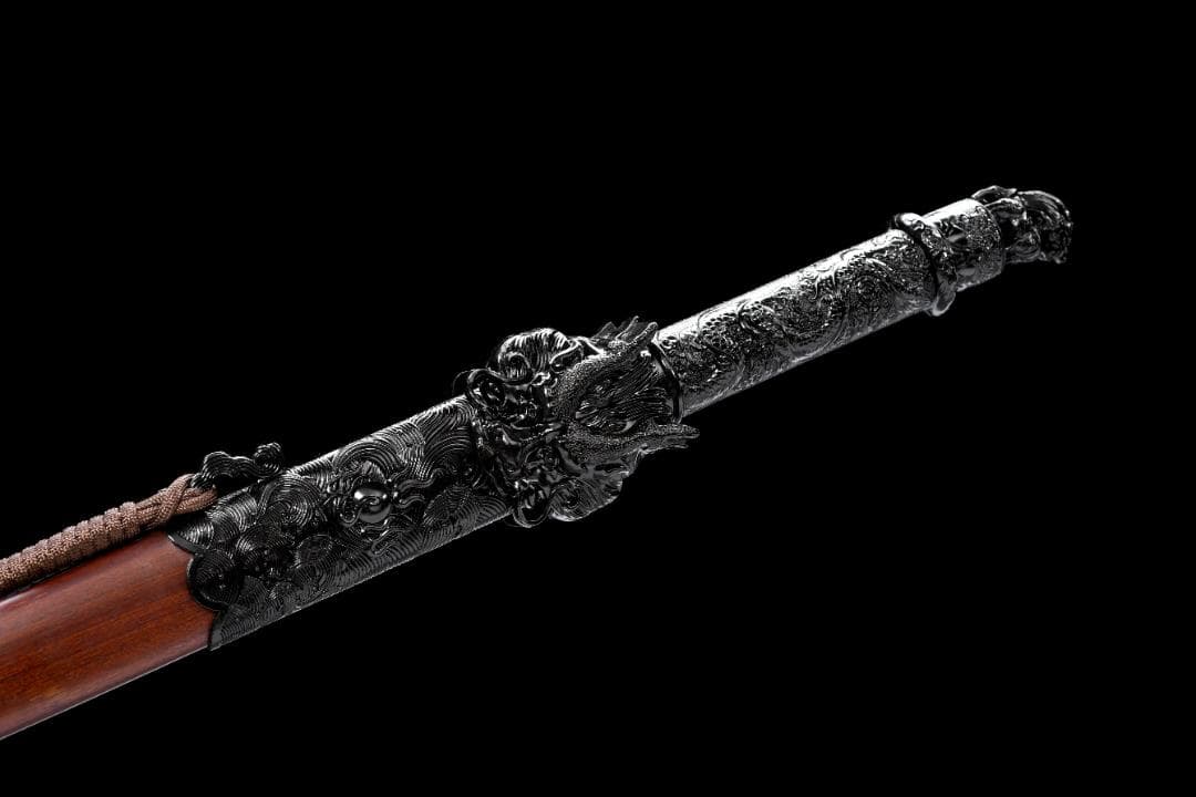 『ダークドラゴン剣』模造刀 居合刀 武士道 漢剣 手鍛造打