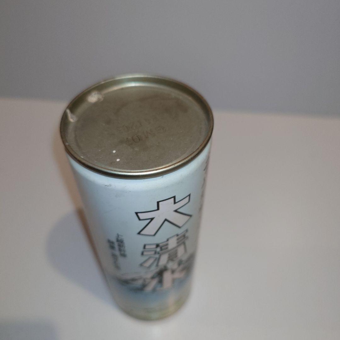 大清水 245ml缶上越新幹線開業2周年記念　空缶　新幹線が生んだ谷川連峰の源水