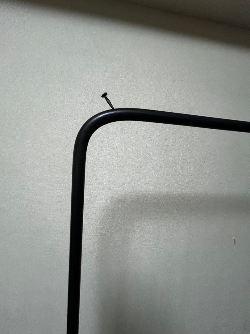 アイアン　鉄製ハンガーラック　アンティーク　店舗什器　インダストリアル　木製