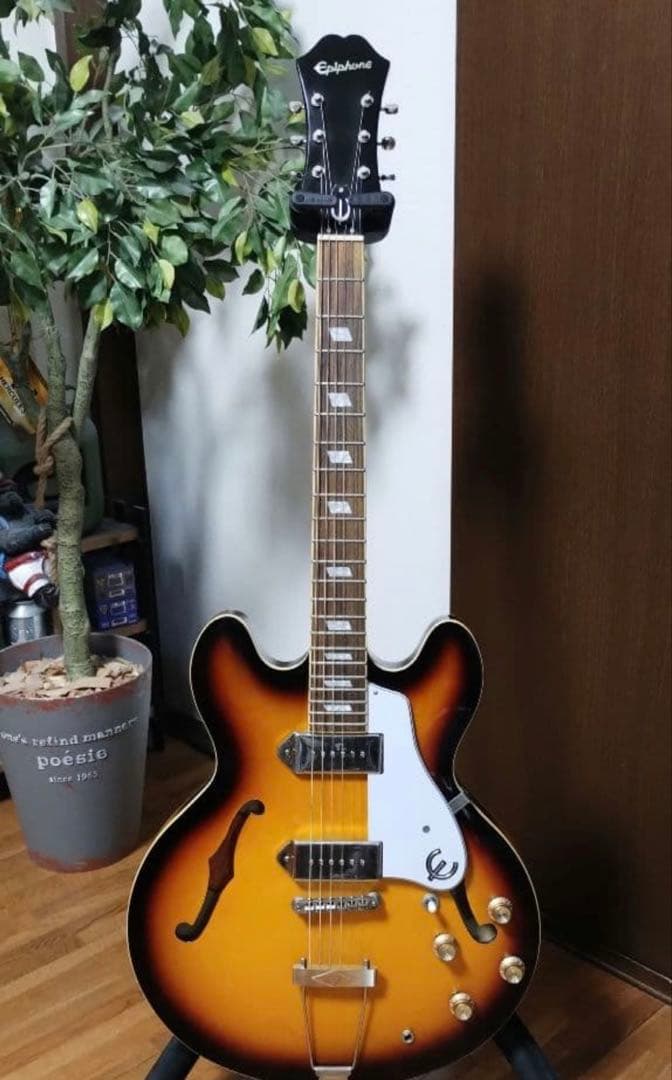 Epiphone Casino VS （トーンノブが外れやすくなってます）