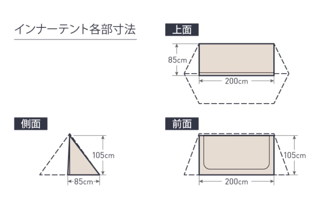ハイランダー　クロシエト　ハンガーフレーム　スタートパッケージ　ポリエステル幕
