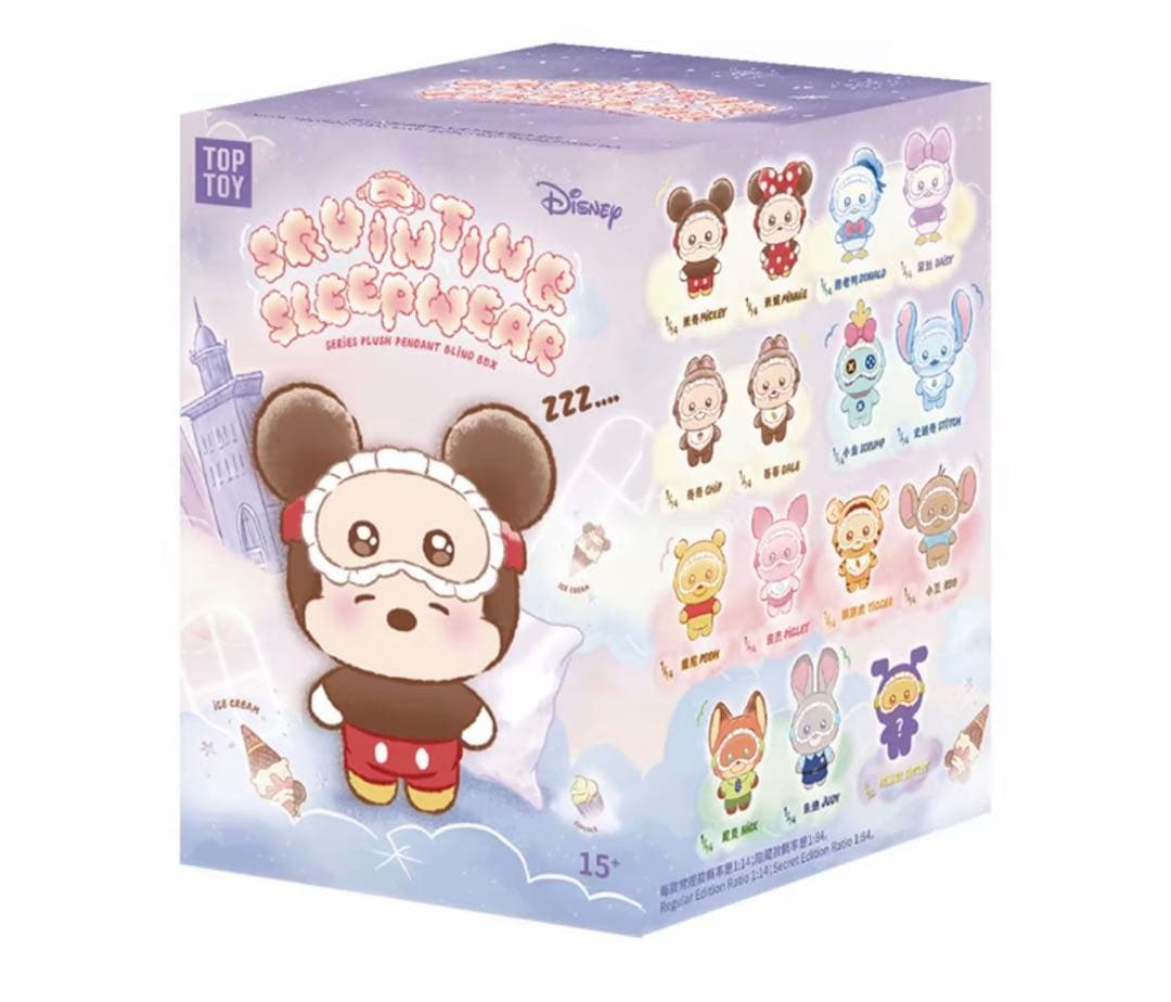 新品未開封　正規品TOPTOY Disney ディズニー スリープウェアシリーズ