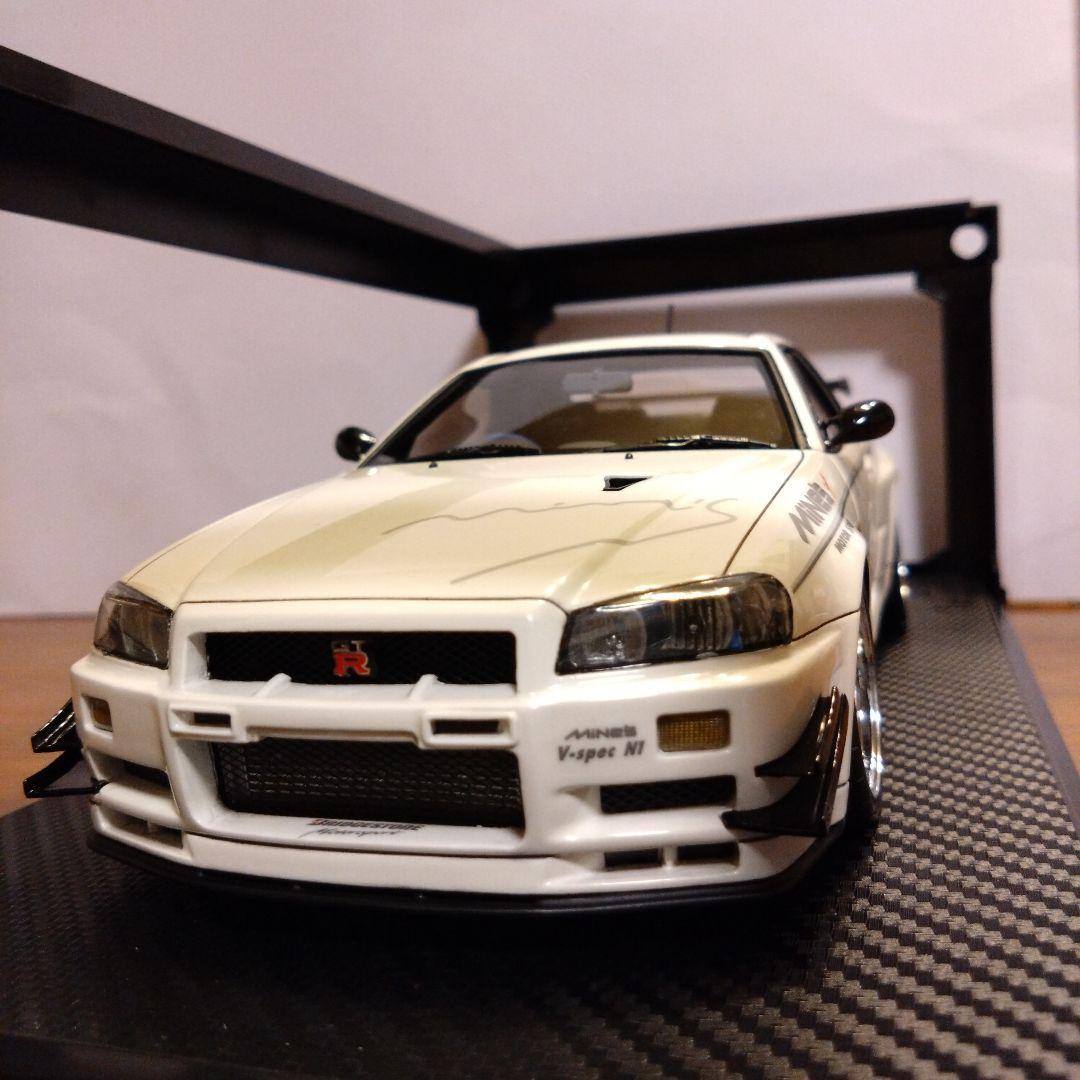 1/18 イグニッションモデル　日産　スカイラインGT-R Mine's R34