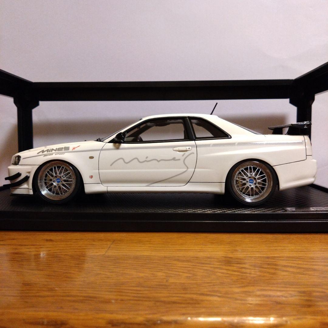 1/18 イグニッションモデル　日産　スカイラインGT-R Mine's R34