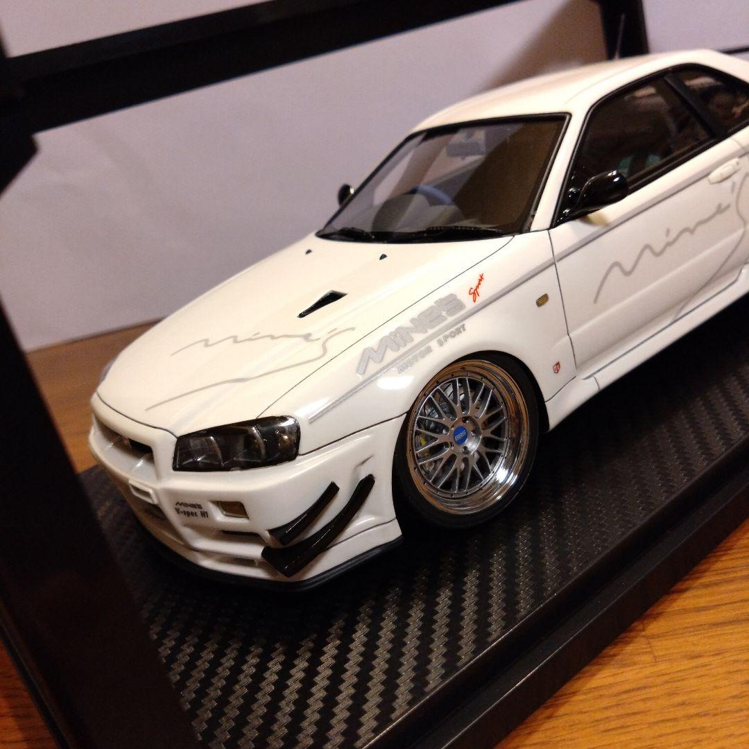 1/18 イグニッションモデル　日産　スカイラインGT-R Mine's R34