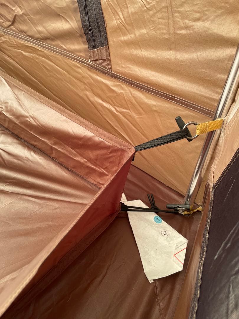グロッケ8 ベージュ テントシェルター タープ付き