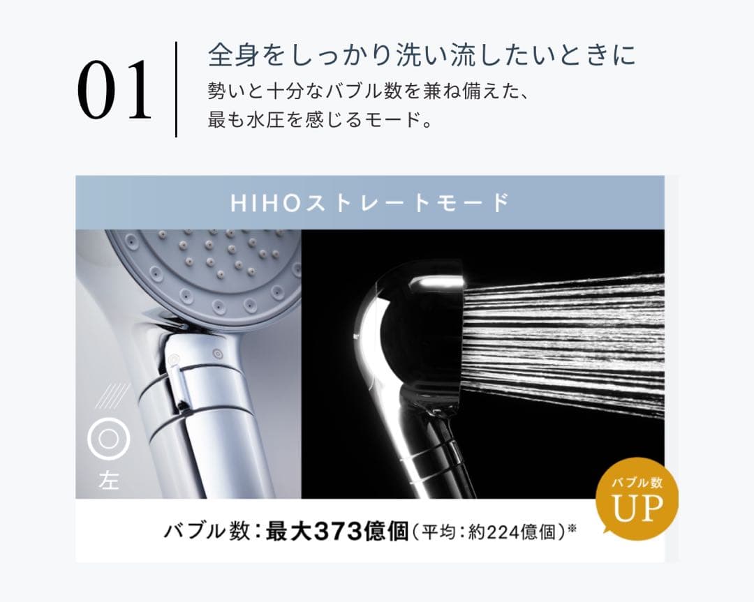 MYTREX HIHO FINE BUBBLE ＋ ナノバブルシャワーヘッド