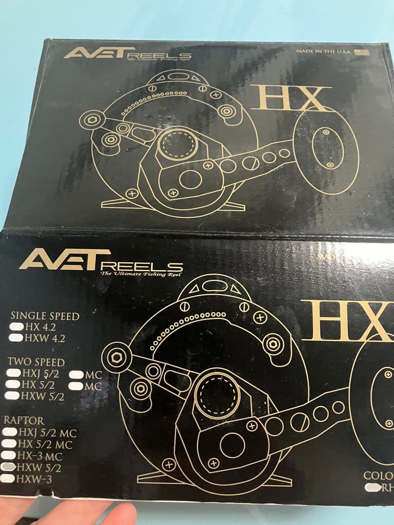 AVET REELS HXW 5/2 Raptor 両軸リール