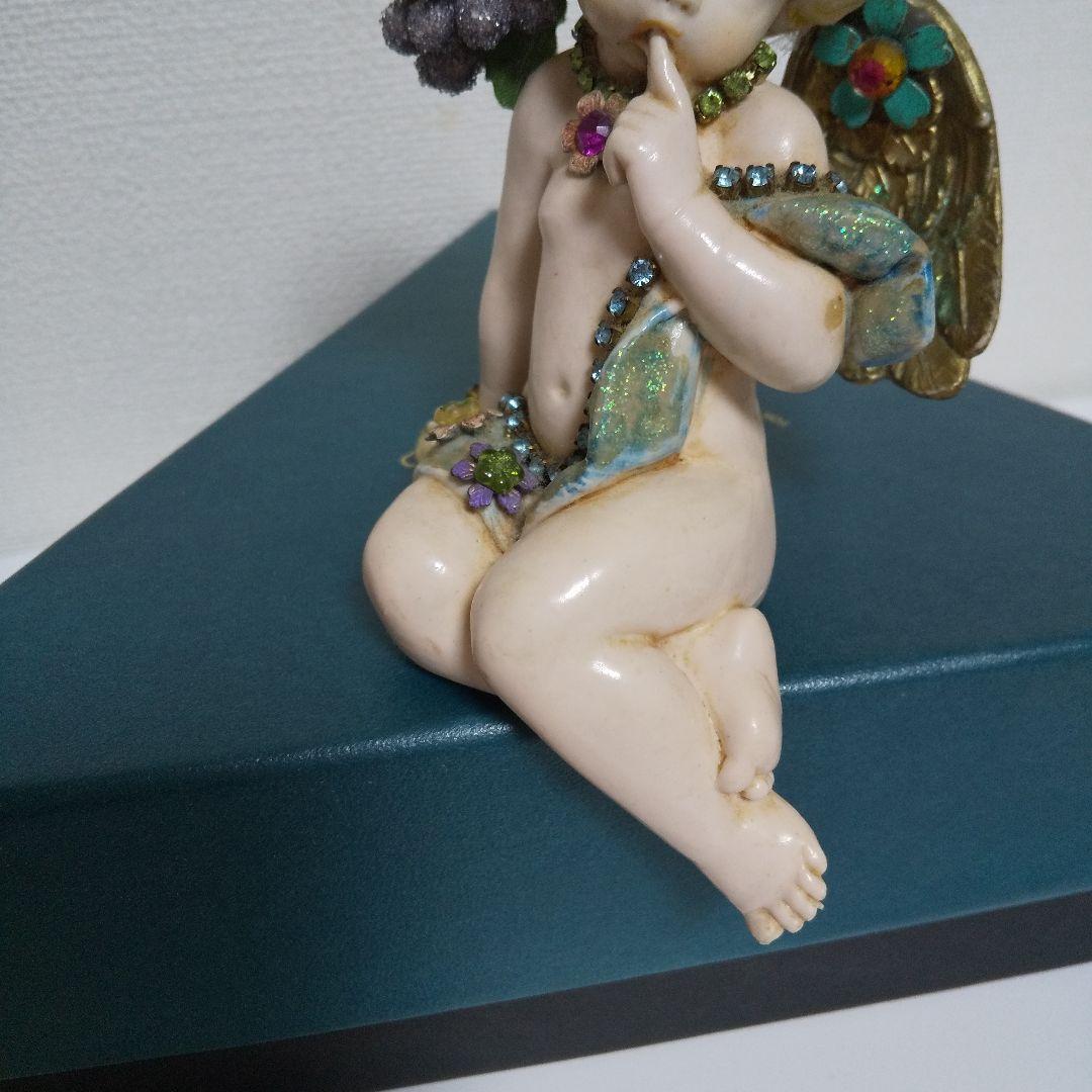 ミハエルネグリン 天使 エンジェル 置物 レア アンティーク風