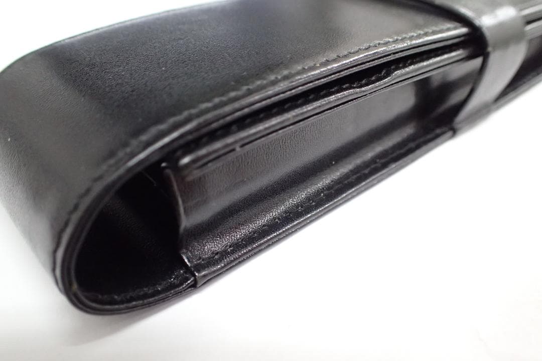 美品 モンブラン レザー ペンポーチ ペンケース