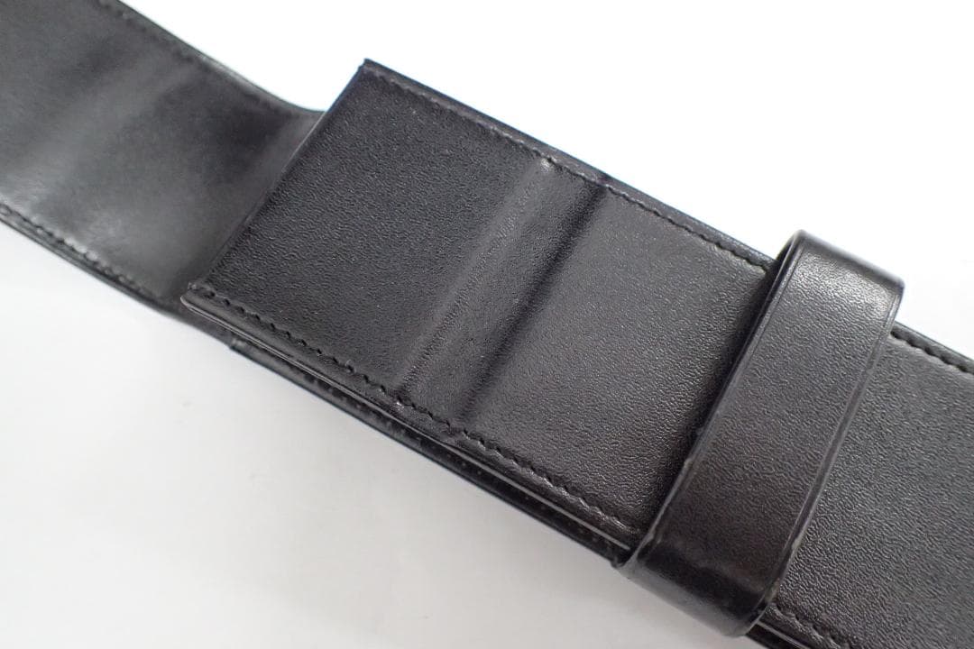 美品 モンブラン レザー ペンポーチ ペンケース