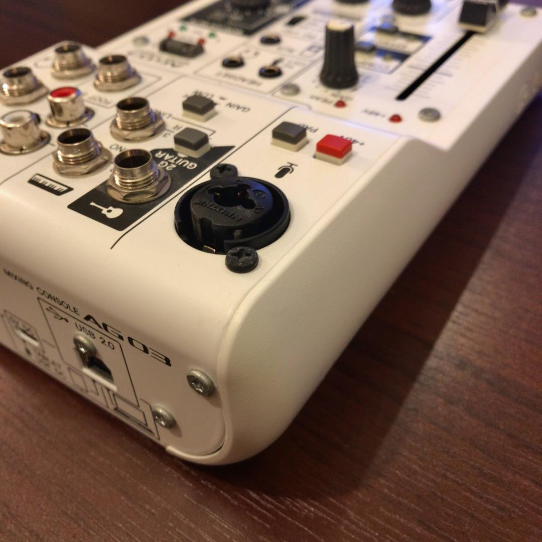 【美品】Yamaha AG03 オーディオインターフェイス ★付属品完備