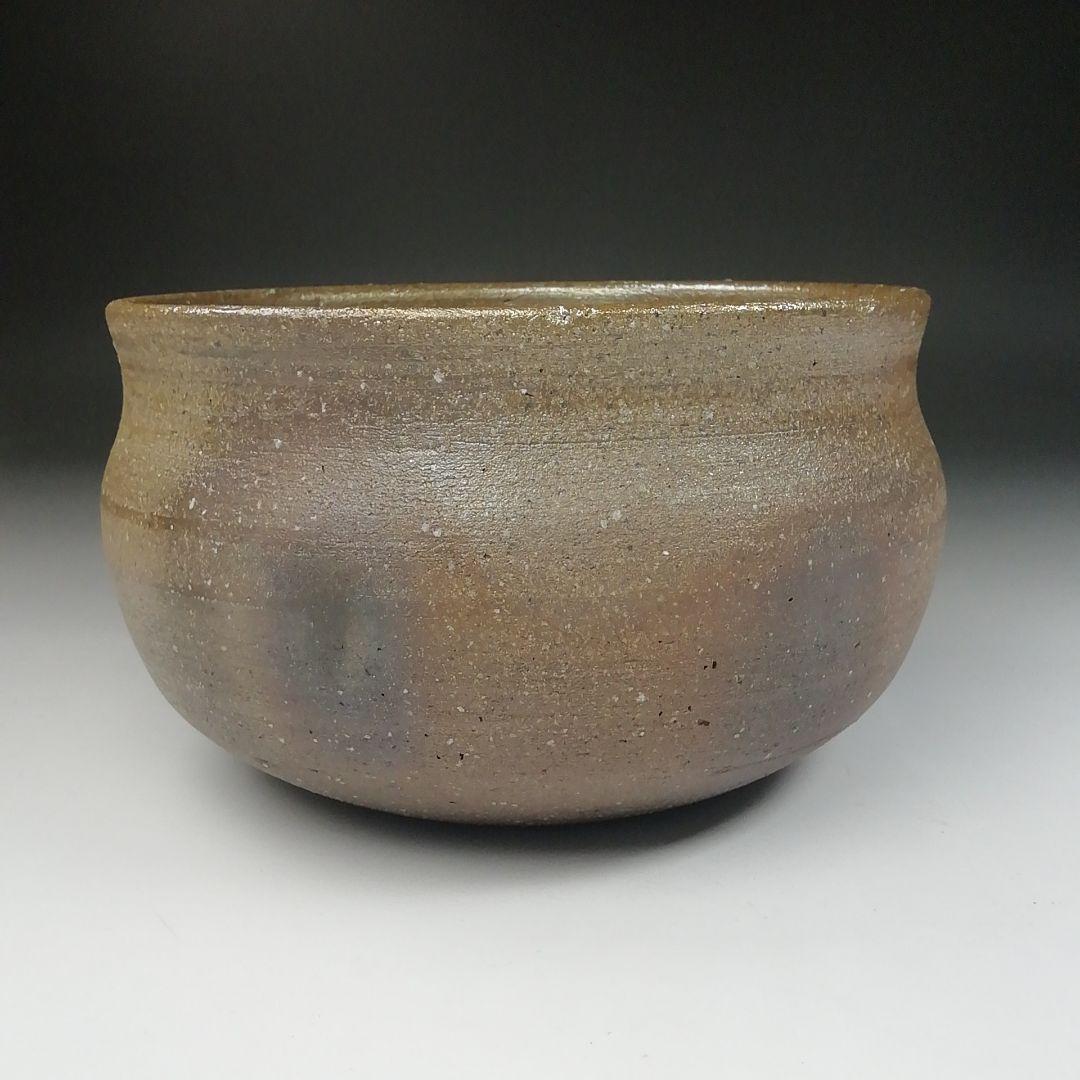 Ｔ４８２　建水　『石倉焼』『斎籐清祥 作』　共箱　茶道具