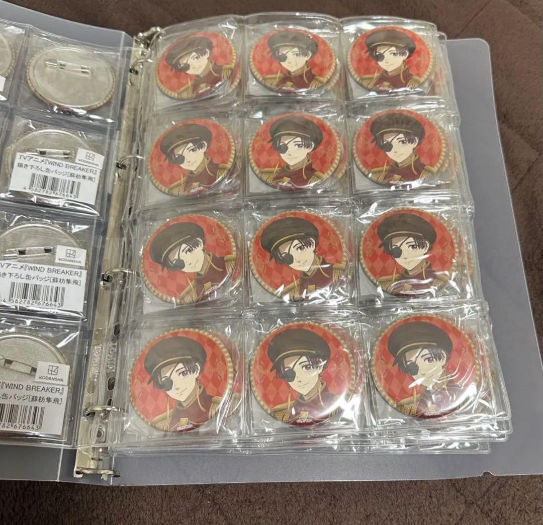 WIND BREAKER 蘇枋隼飛 缶バッジまとめ売り80点 おまけあり