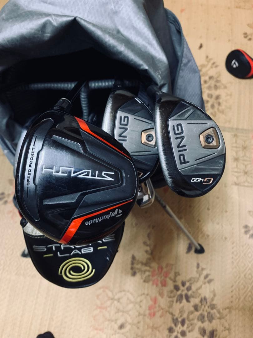 【Tombow】ゴルフクラブ13本 キャディバッグ付