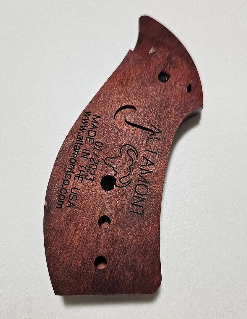 アルタモント Jフレーム ラウンドバット用 木製グリップ