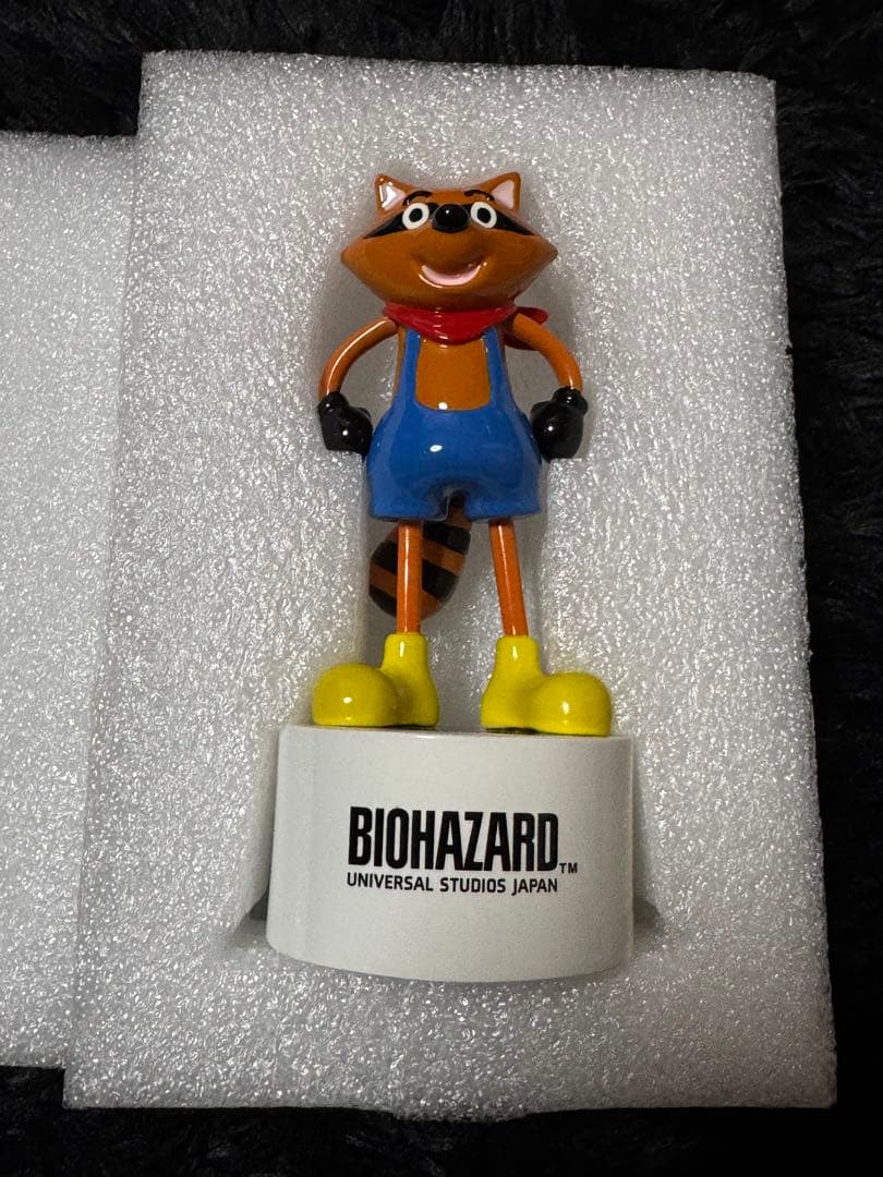 USJ バイオハザード ラクーン君 フィギュア Mr. Raccoon ユニバ