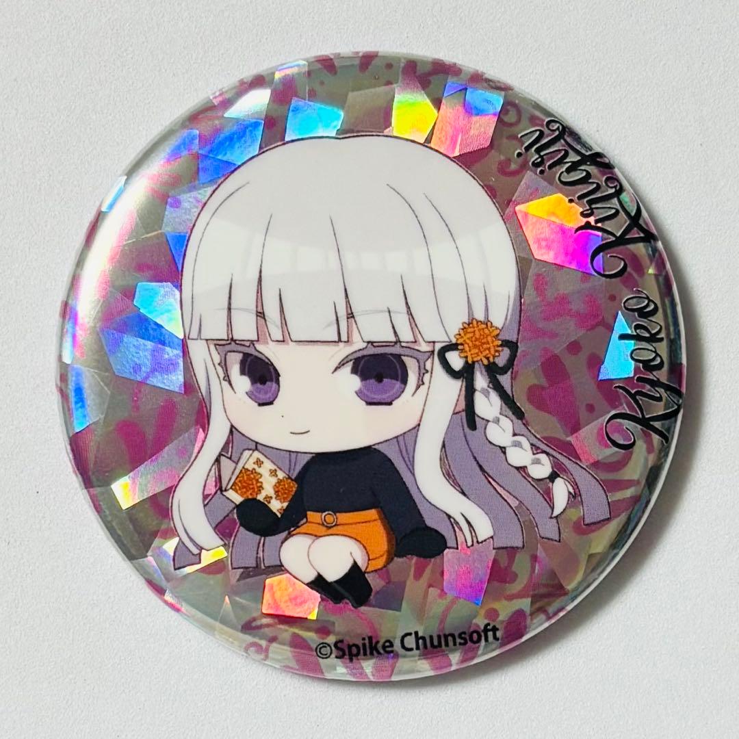 ダンガンロンパ good spoon カフェ ホログラム 缶バッジ 霧切響子