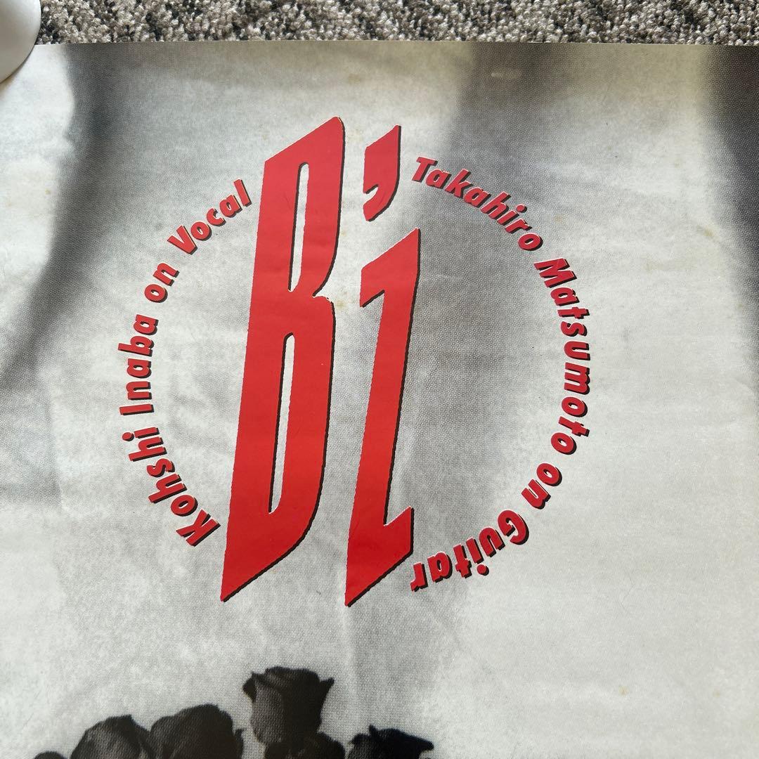 貴重　B'z LIVE GYM 1990“BREAK THROUGH” ポスター