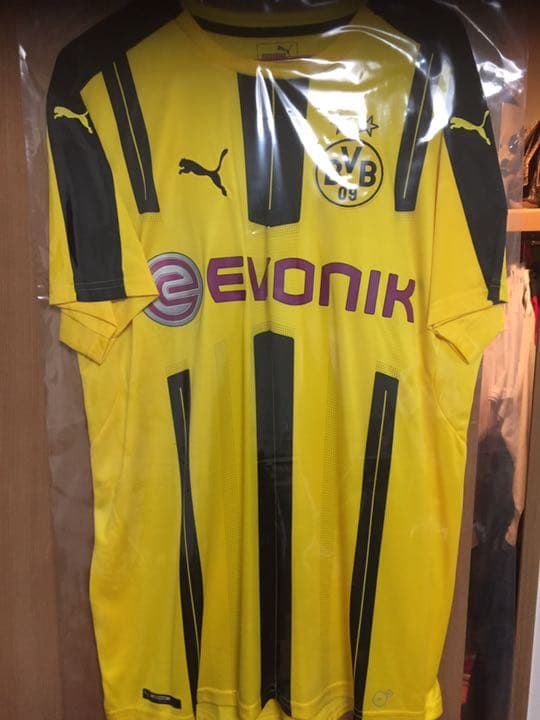 ゴンサロ・カストロ サイン入り　サッカー　ユニフォーム ドルトムント　ドイツ代表