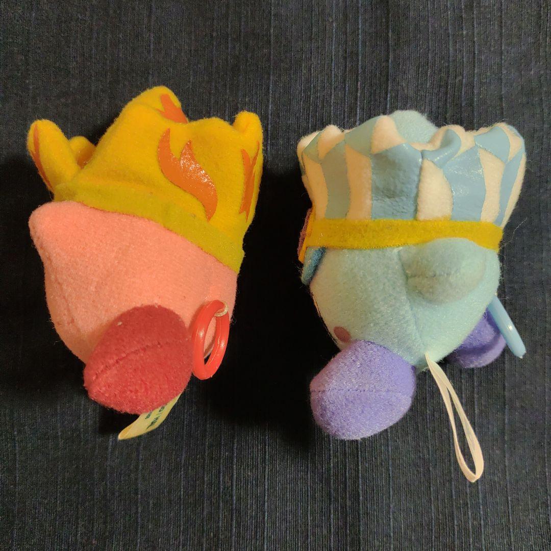 星のカービィ ブルブルマスコット ファイア + アイス 2個セット