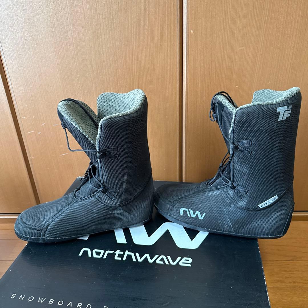 【24-25】northwave EDGE スノーボードブーツ 26.5 グレー