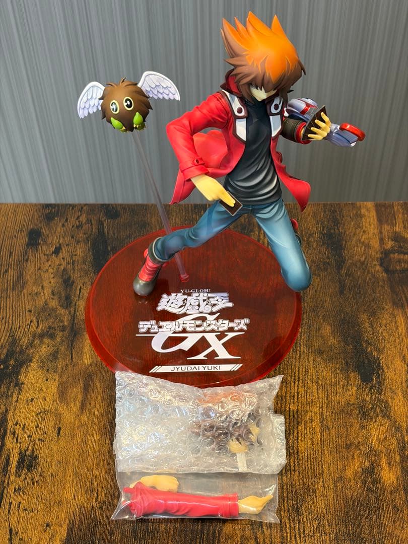 遊戯王GX　フィギュア　遊城十代　万丈目準　天上院明日香　付属品完備