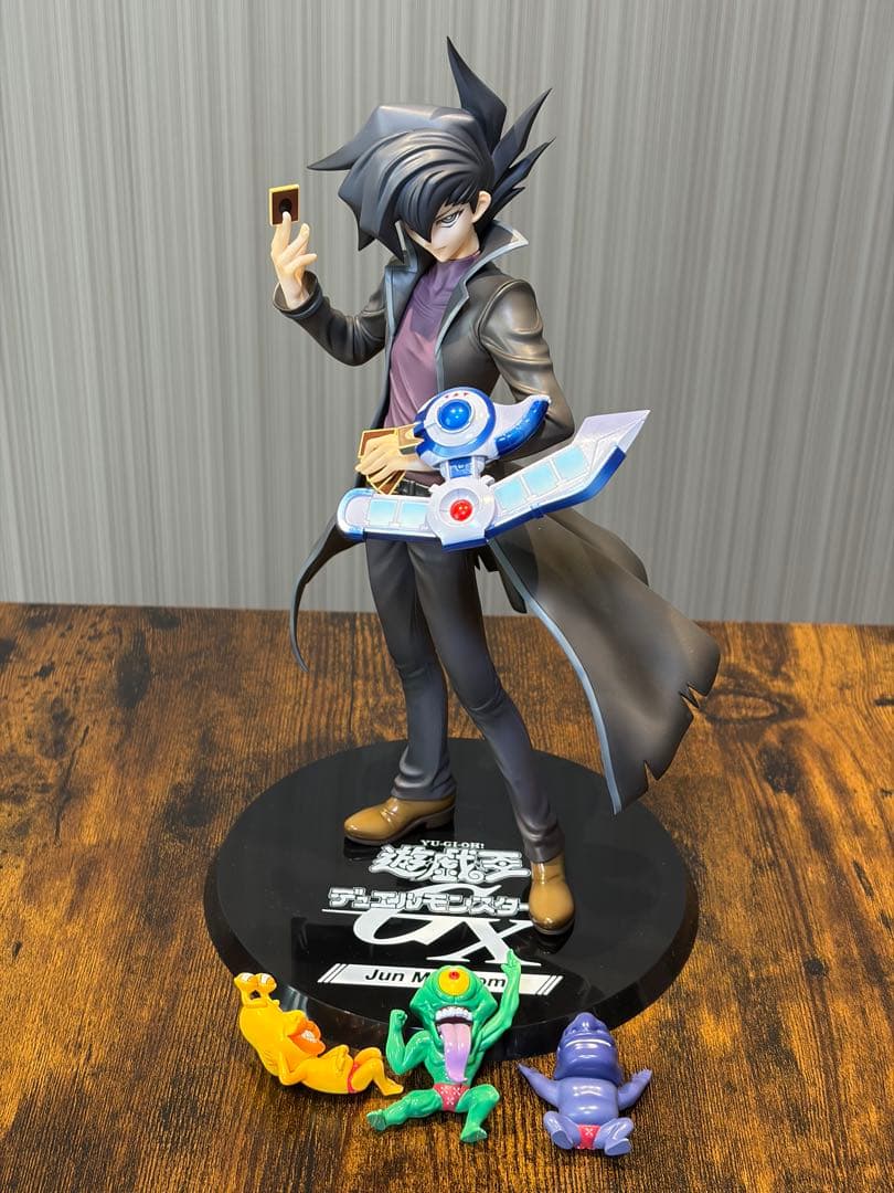 遊戯王GX　フィギュア　遊城十代　万丈目準　天上院明日香　付属品完備