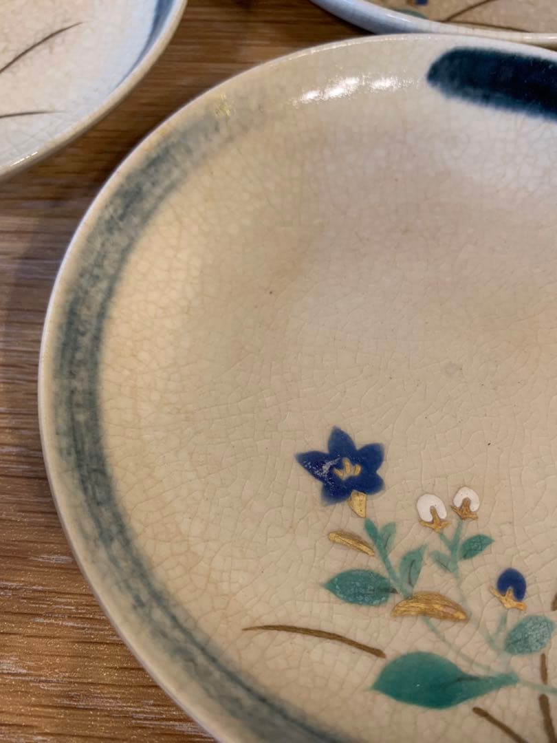 永楽善五郎　15代正全   皿  5客　　18