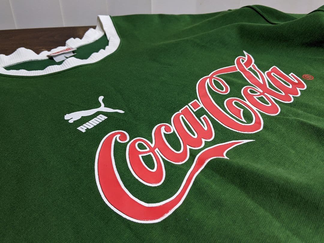 プーマ　コカコーラ　サッカー　トレーナー　読売クラブ　ヴェルディ　長袖　シャツ