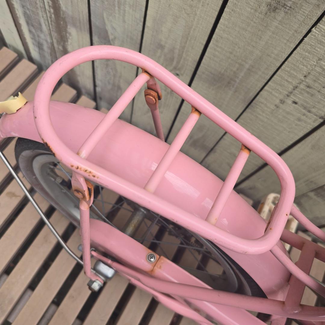 【店頭引取】 BRIDGESTONE ハッチ HACCHI 16インチ ピンク