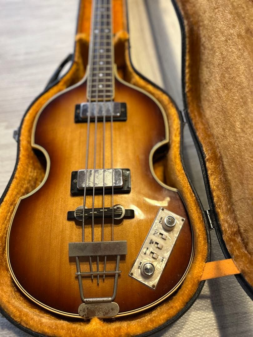 ジャパンビンテージ Greco バイオリンベース ジャンク品