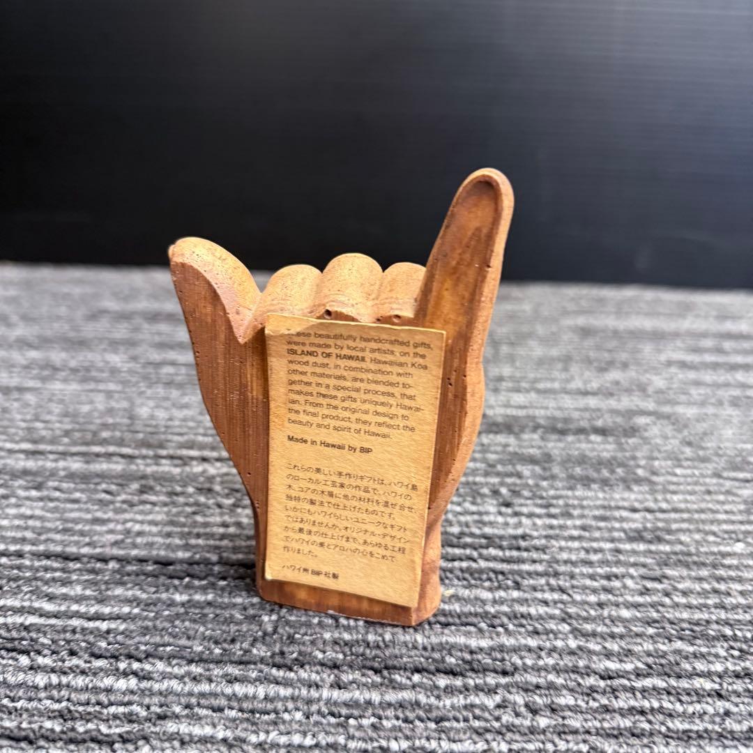 希少 ハワイアン BIP社 ハング・ルーズ ハンドオブジェ コアウッド