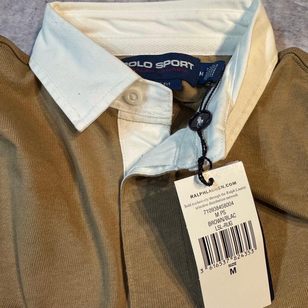 【希少】　ラルフローレン　ポロスポーツ　ラガーシャツ　ポロシャツ　長袖　ロンT