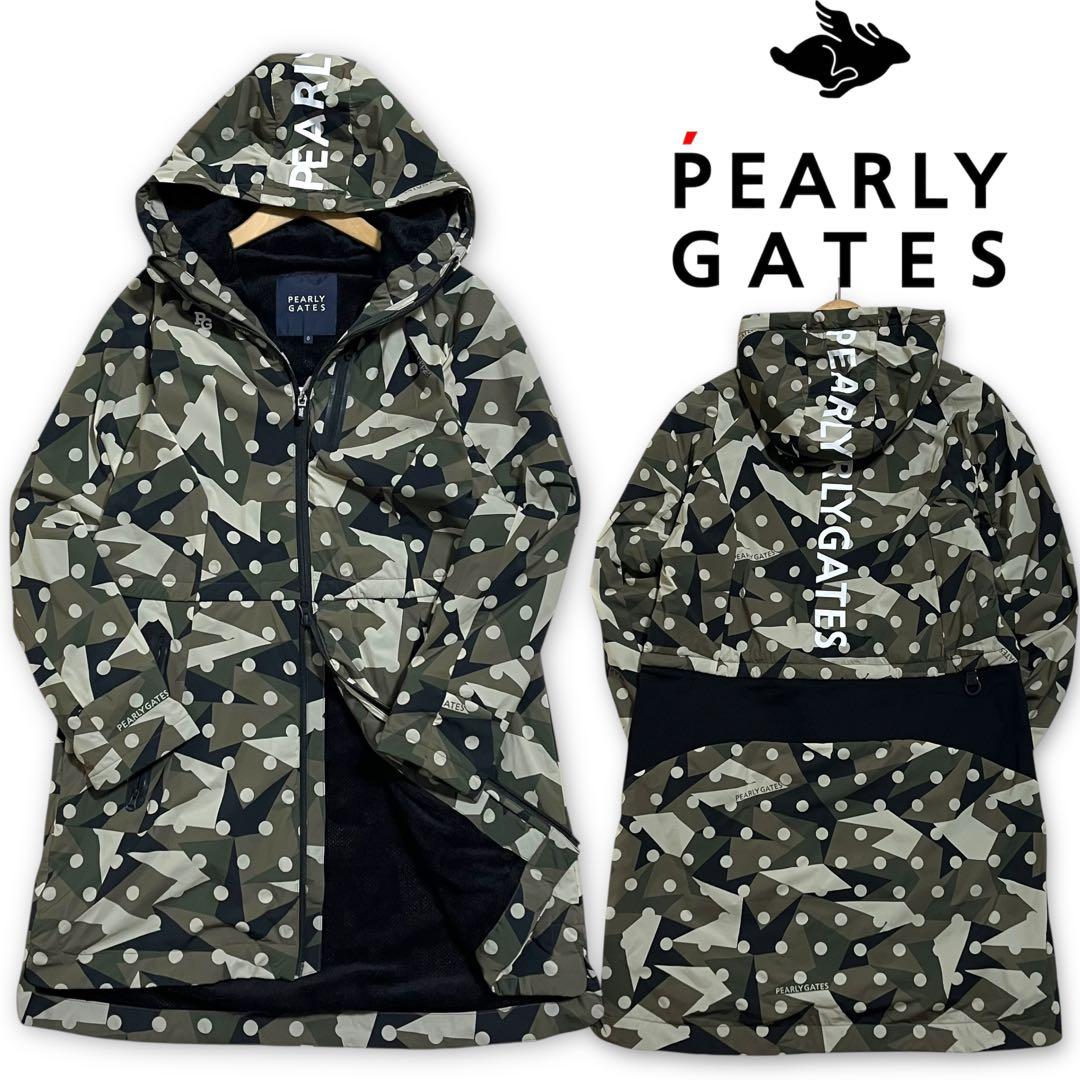 新品　パーリーゲイツ ドット迷彩 フリースライニング　コート　ジャケット