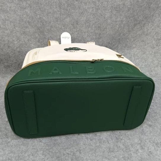 Malbon ゴルフ 衣類収納 バッグ 大容量 2ルーム設計