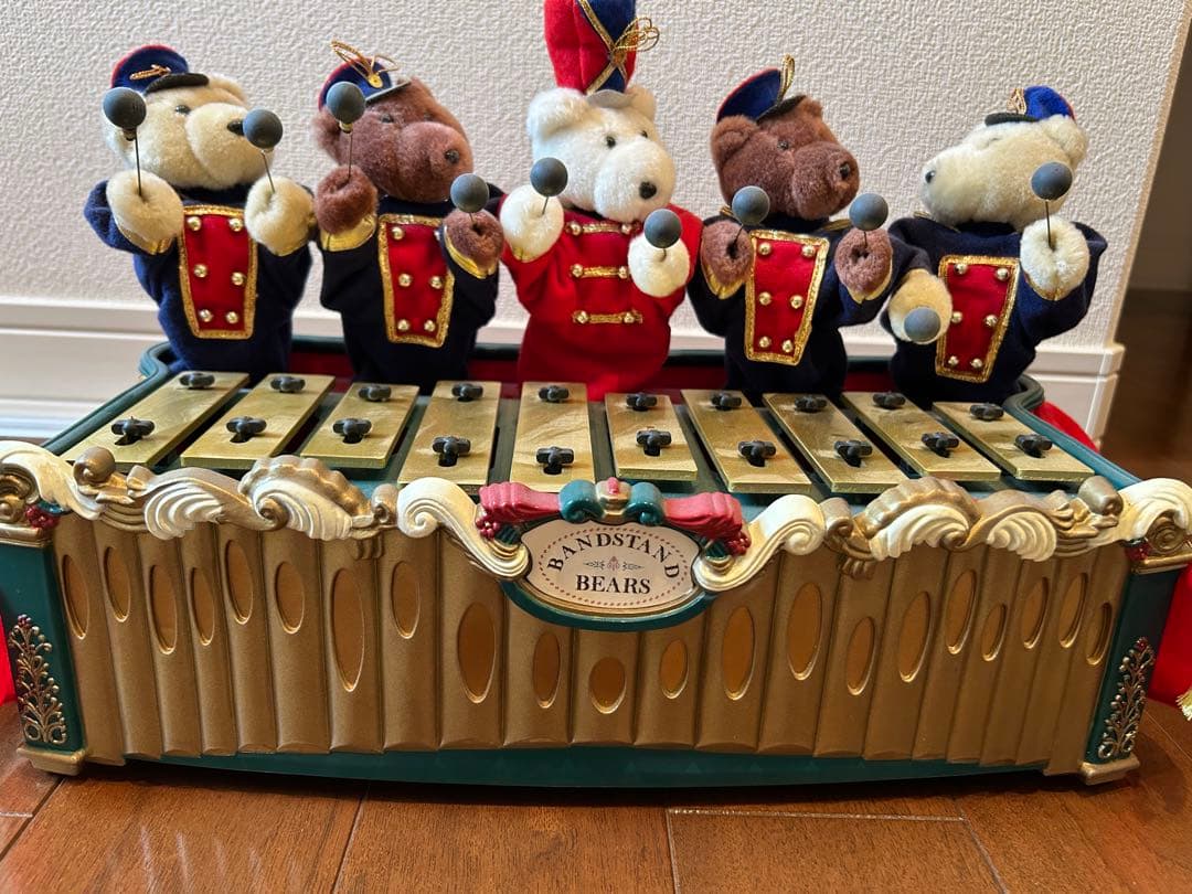 ♡ビンテージ♡サンリオ クマ 演奏付きシロフォン 鉄琴