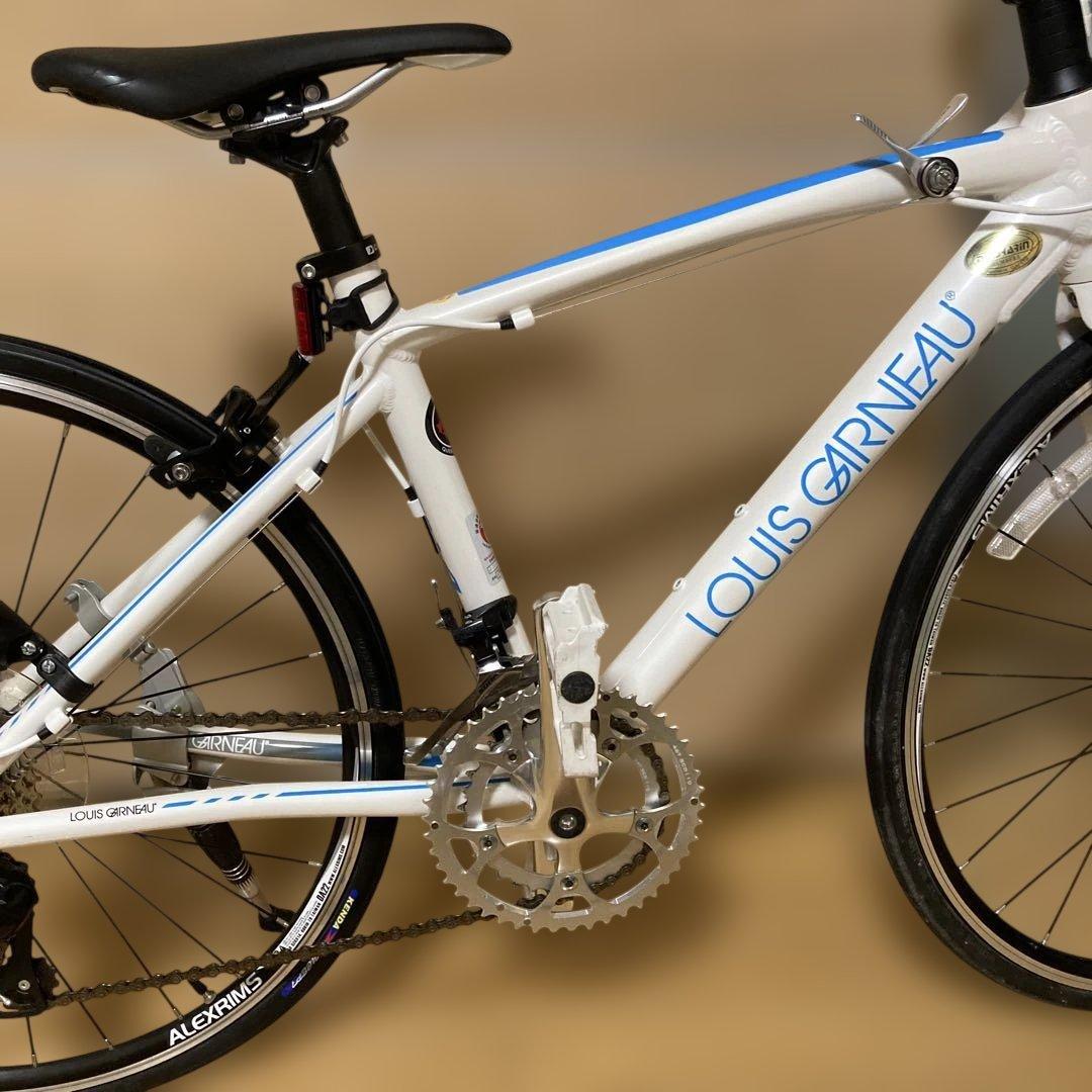 LOUIS GARNEAU REN4 ジュニア ロードバイク ホワイト 美品