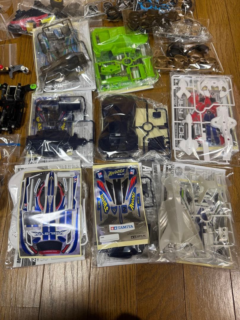 ミニ四駆　まとめ売り　パーツ　引退品