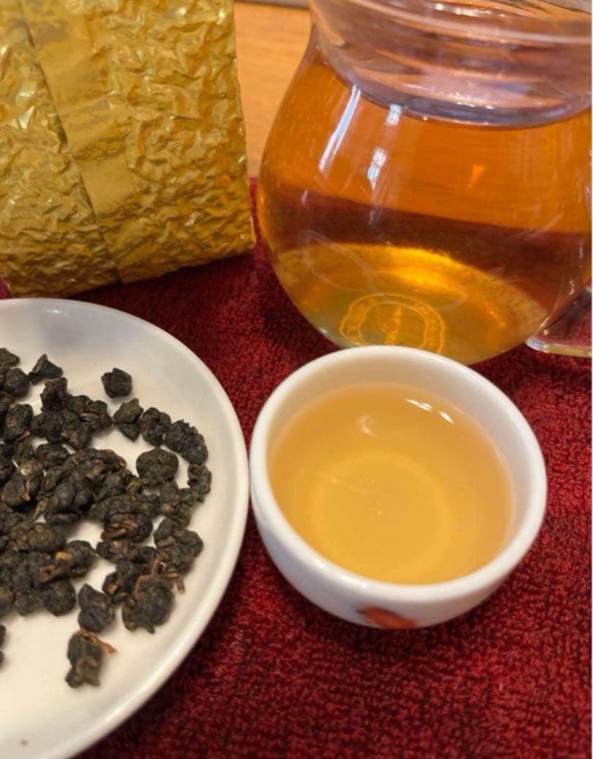 【台湾好茶】新発売 頂級 凍頂烏龍茶 五分火 中強い焙煎香 150g *4点