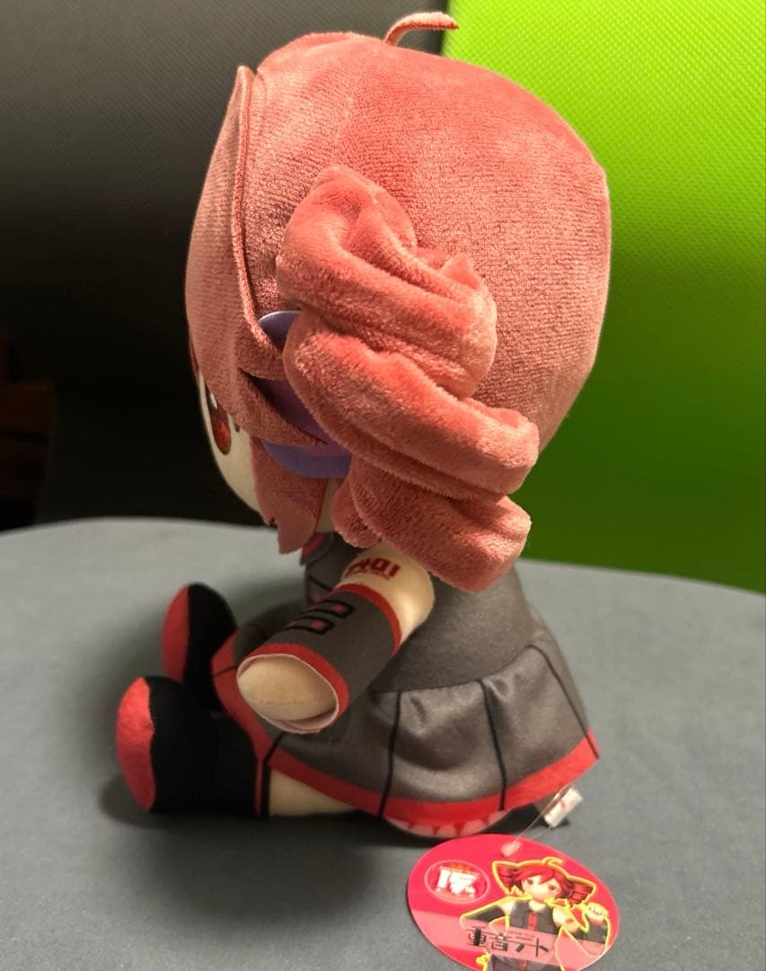 重音テト　おすわりBIGぬいぐるみ　ラウンドワン