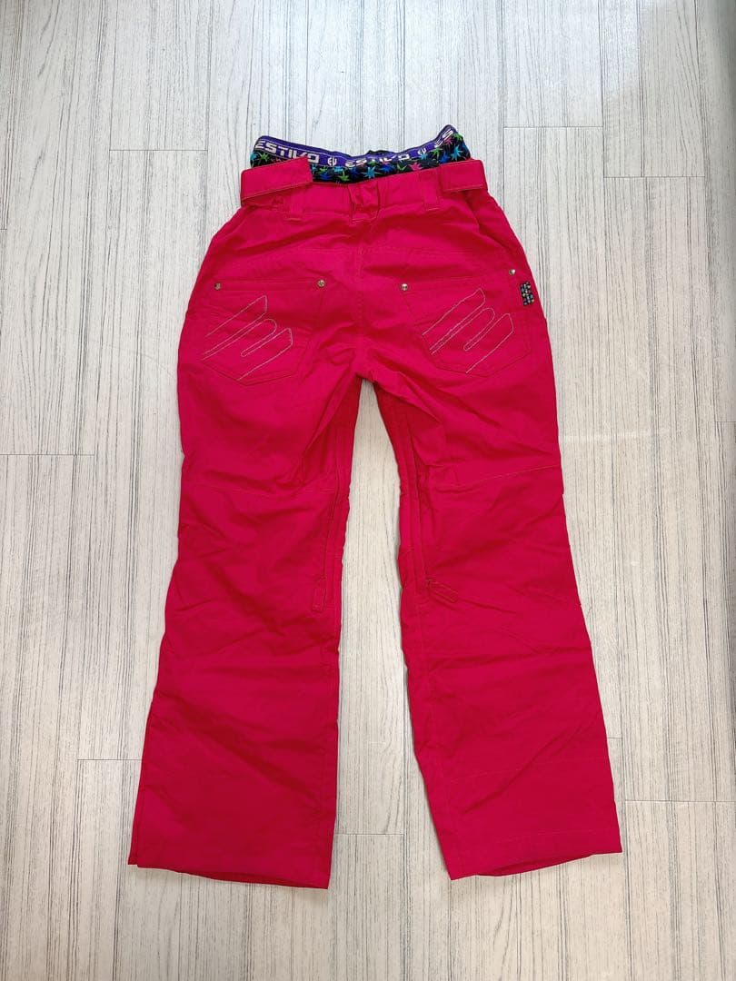 スノーボードウェア 女性用 白黒ストライプ