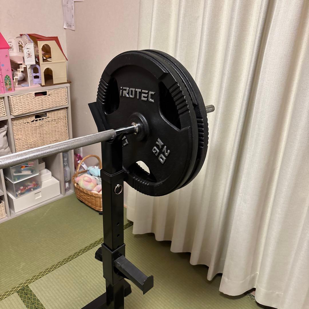 ROD！　ラックとバーベルセット