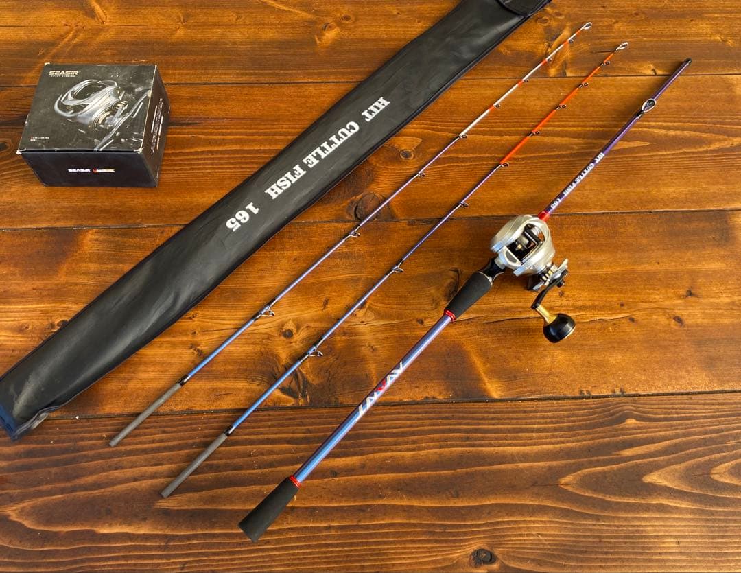 ジギングセット　ジギングロッド　タイラバ　ジギング　イカメタル　2wayティップ