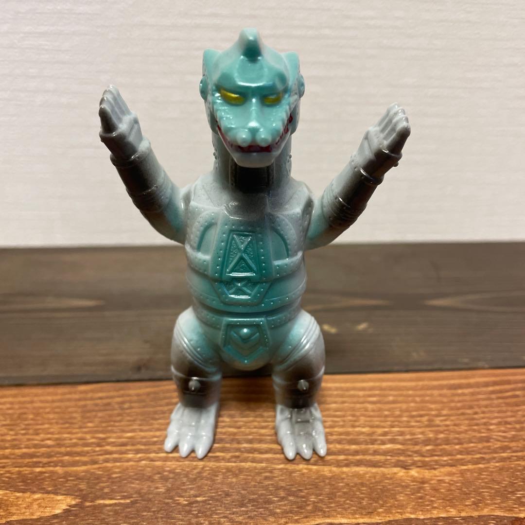 M1号　チタノザウルス　メカゴジラ　ソフビ