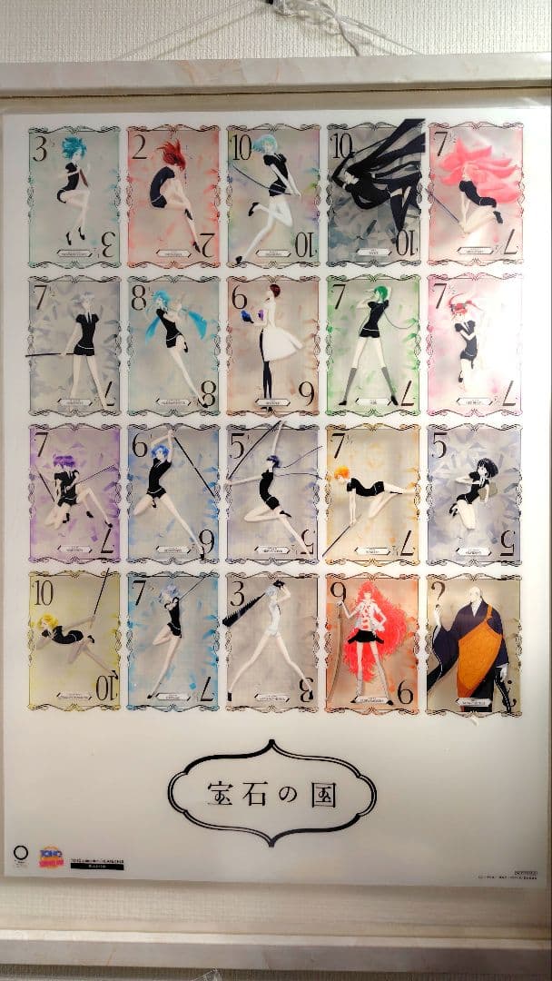 【超レア】宝石の国　オールナイト上映限定　クリアポスター【A3】