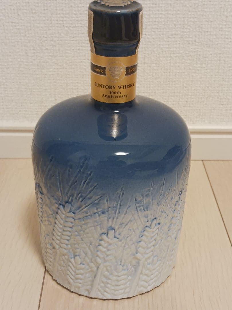 サントリーウイスキー　創業100周年記念　感謝百年　佐治敬三　未開栓　1390g