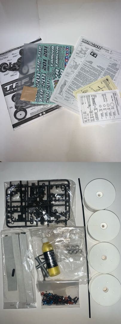 タミヤ TRF201 組立済み未走行車 バンダイ　GFRAME 断捨離セット